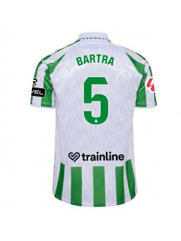 Billige Real Betis Marc Bartra #5 Hjemmedrakt 2024-25 Kortermet